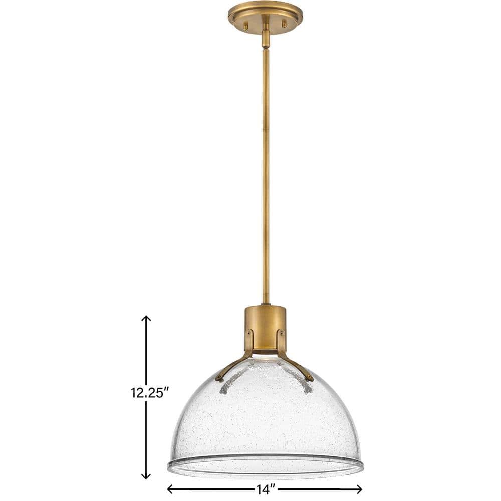 Hinkley Lighting Argo 1 - Light Pendant in  Heritage Brass