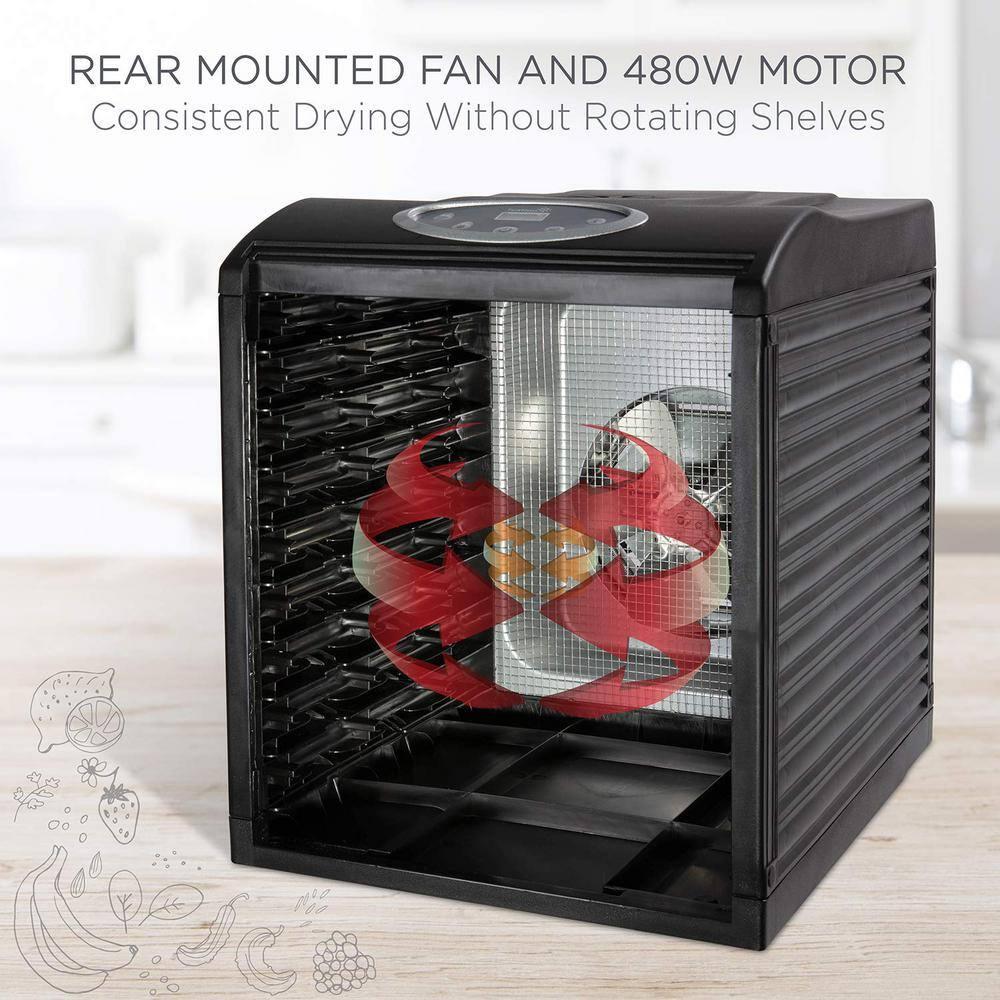 Ivation Ivation 9 Tray 600 Watt Food Dehydrator