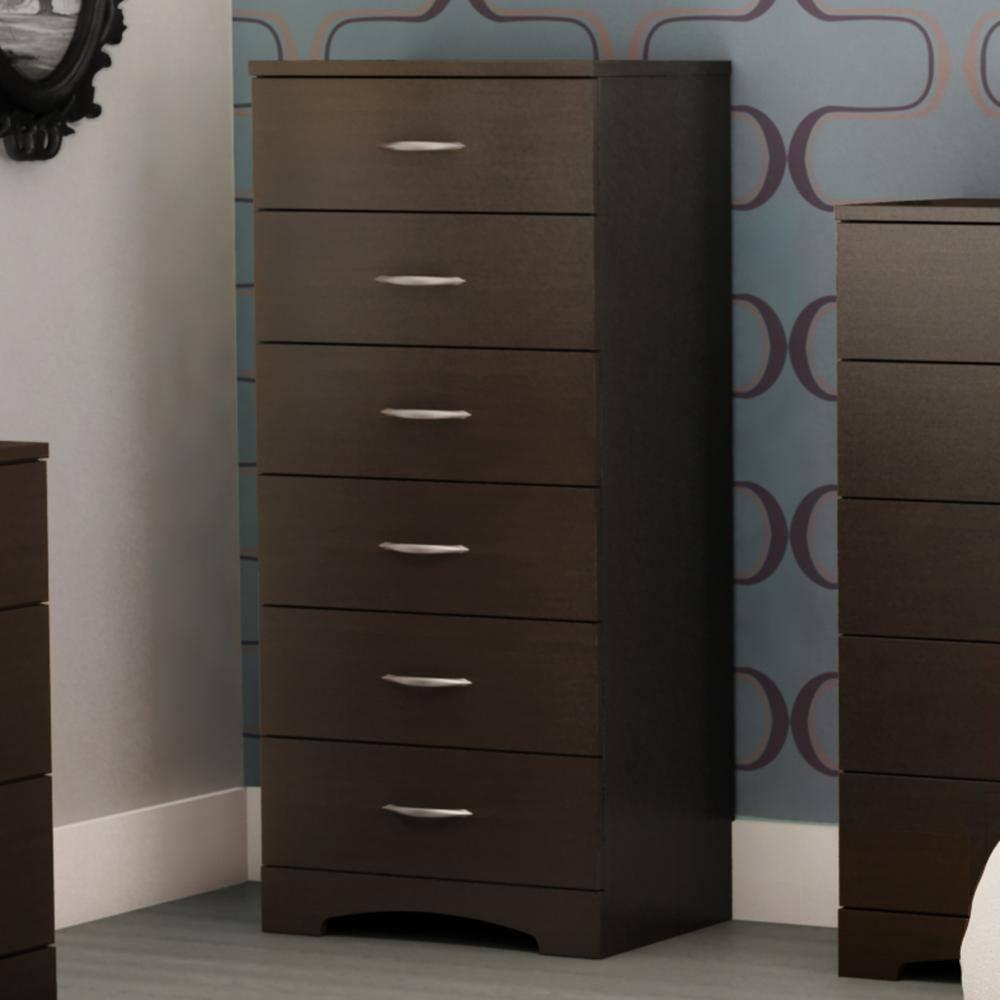 South Shore Step One, Contemporary Chest, Brown