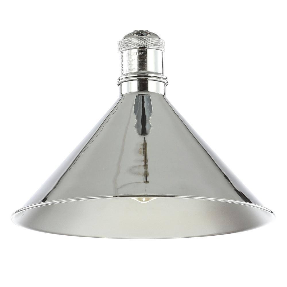 JONATHAN Y JYL9511A Nick 11" Metal LED Semi-Flush Mount, 2700K, Farmhouse, Transitional, Traditional, Rustic, Industrial, Coastal, Office, Living Room, Hallway, Foyer, Oil Rubbed Bronze/Brass Gold