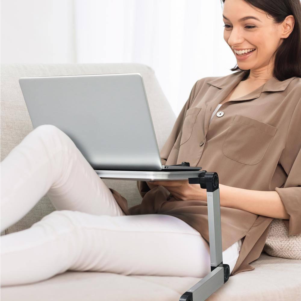 Table Tech Buddy for Laptop/IPad/Chrome Book Adjustable Laptop Desk