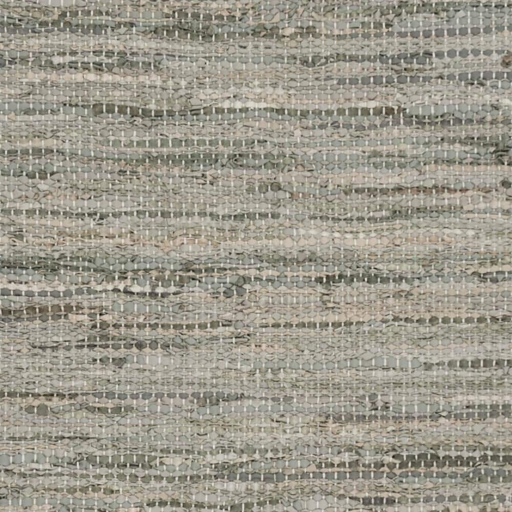 Vintage Leather VTL105 Hand Woven Area Rug - Grey - 5'x8' - Safavieh.
