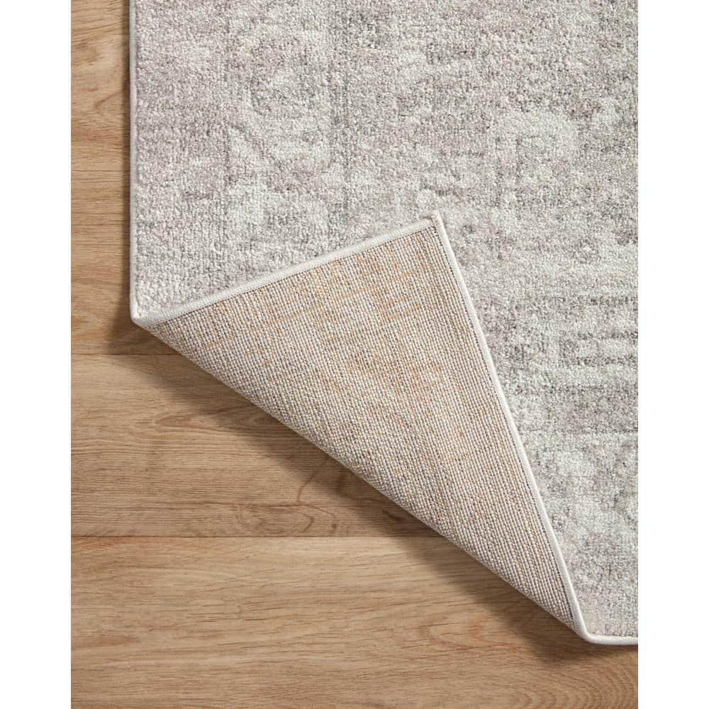 Loloi II Odette Silver / Ivory 6'-7" x 9'-6" Area Rug