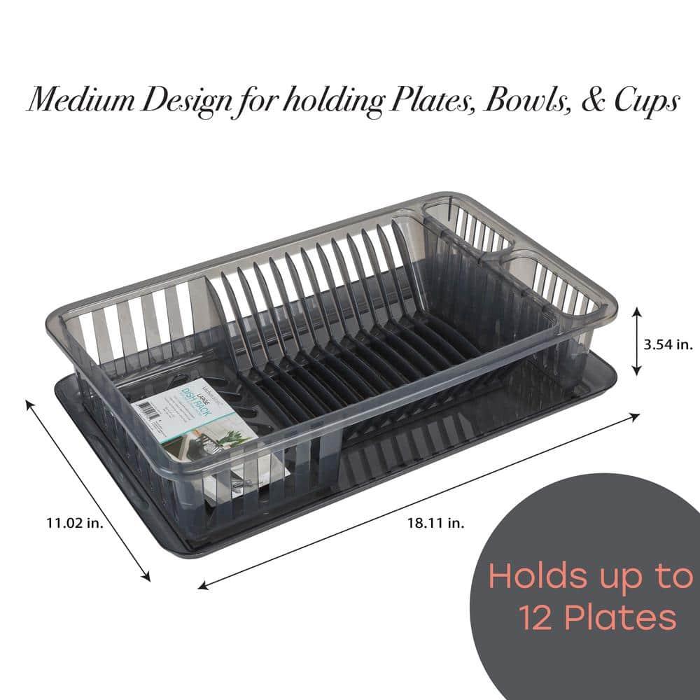 Kitchen Details Plastic In Sink Dish Rack