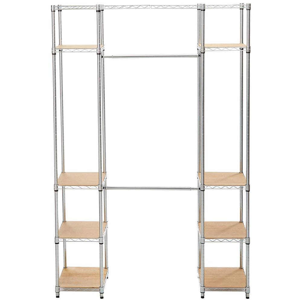 TRINITY Ecostorage® Expandable Closet Organizer - Chrome