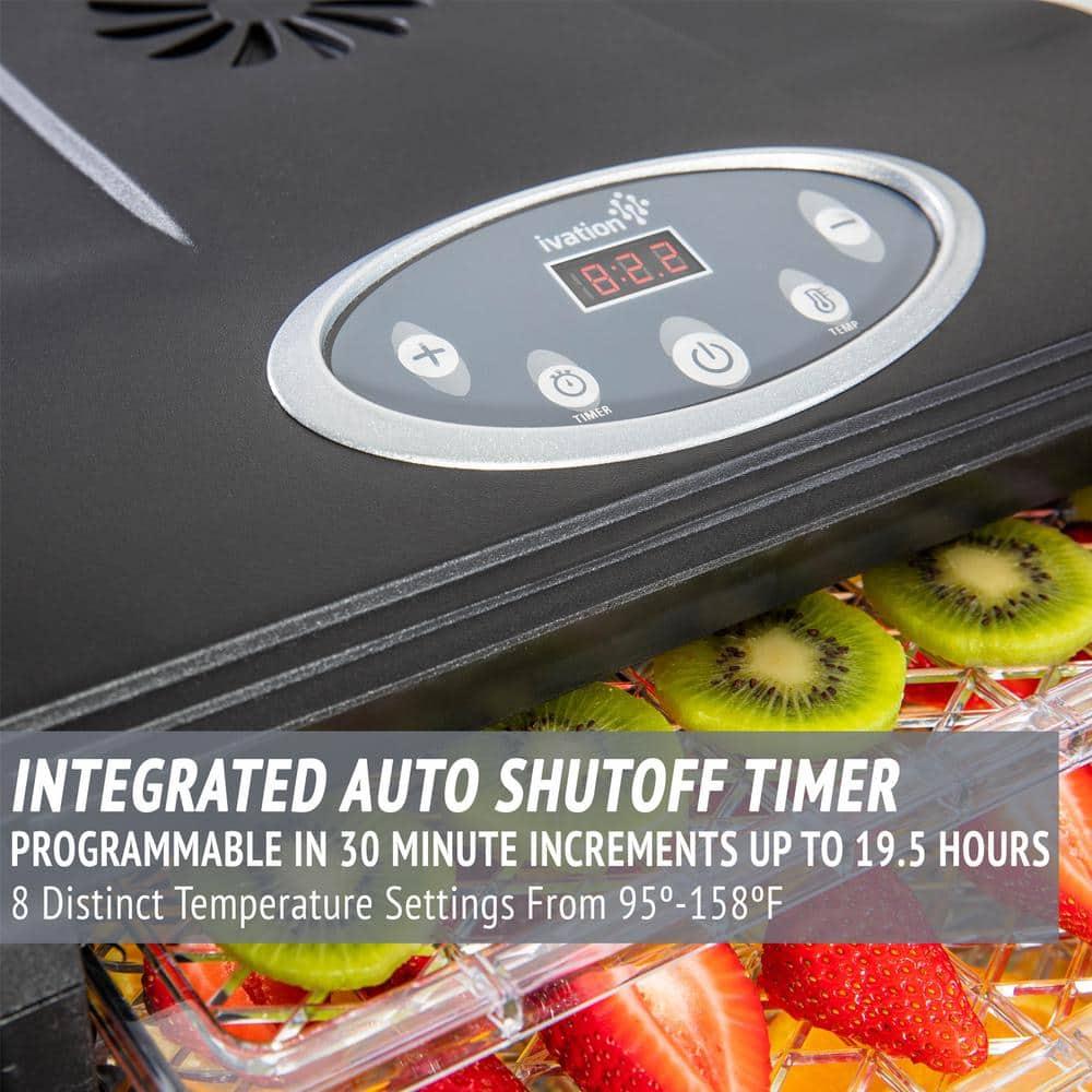 Ivation Ivation 9 Tray 600 Watt Food Dehydrator