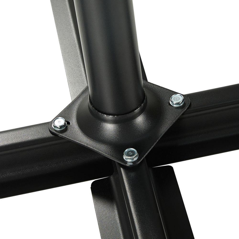 Westin Outdoor Heavy Duty Patio Umbrella Cross Brace Stand, Black