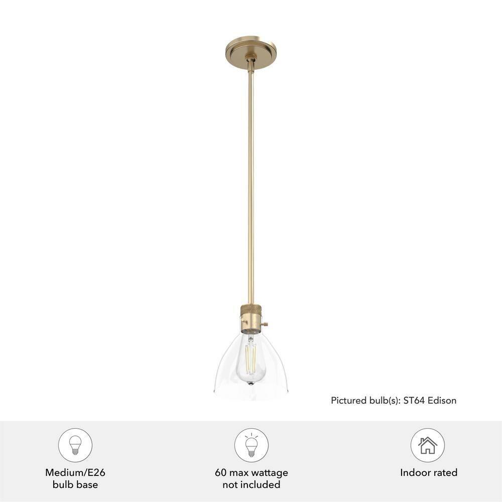 Hunter Fan Van Nuys 1 Light Bell Mini Pendant