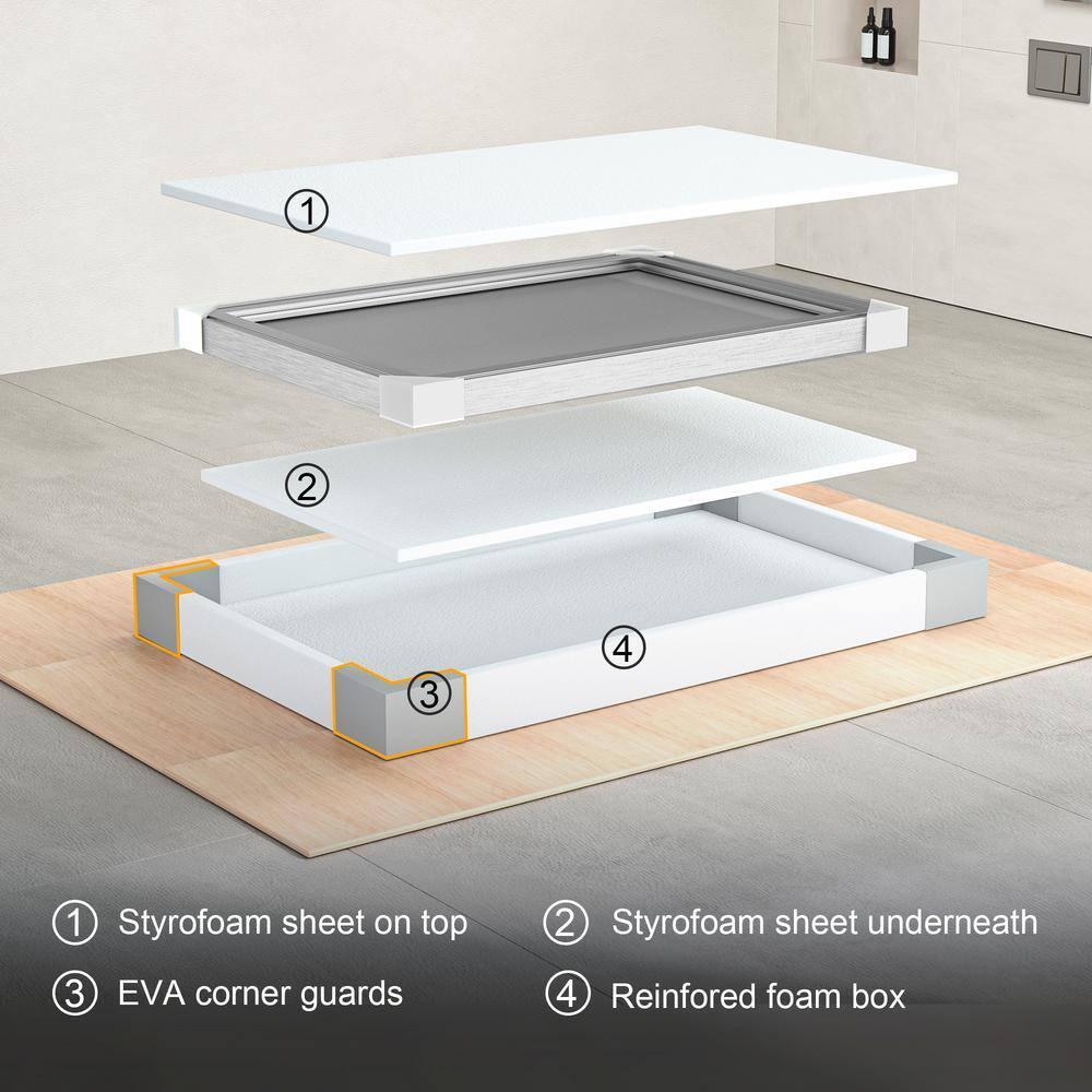 Keonjinn 24 x 32 in Brushed Nickel Bathroom Mirror for Wall, Silver Rectangular Metal Framed Vanity Mirror for Bathroom Sink Square Corner Aluminum Alloy Modern Rectangle Mirror(Horizontal/Vertical)