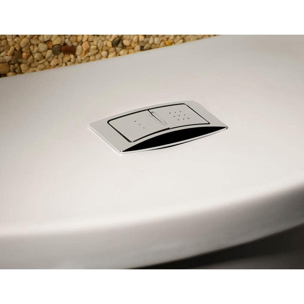 American Standard 2887518.020 American Standard H2Option GPF Elongated Comfort Height Floor Mounted Two-Piece Toilet (Seat Not Included)