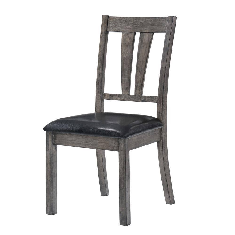 Grayson Fan Back Chair Gray Oak - Picket House Furnishings