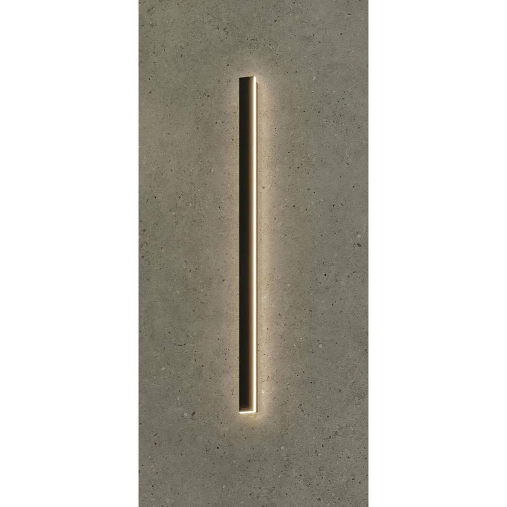 Z-2040 Collection LED Matte Black Contemporary Large Outdoor Wall Light