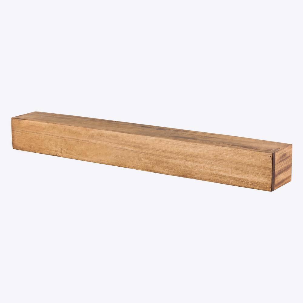 Dogberry Collections Modern Farmhouse Fireplace Shelf Mantel