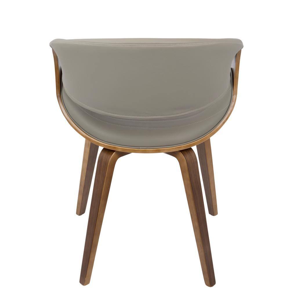 Symphony Mid Century Modern Dining/Accent Chair Gray - Lumisource