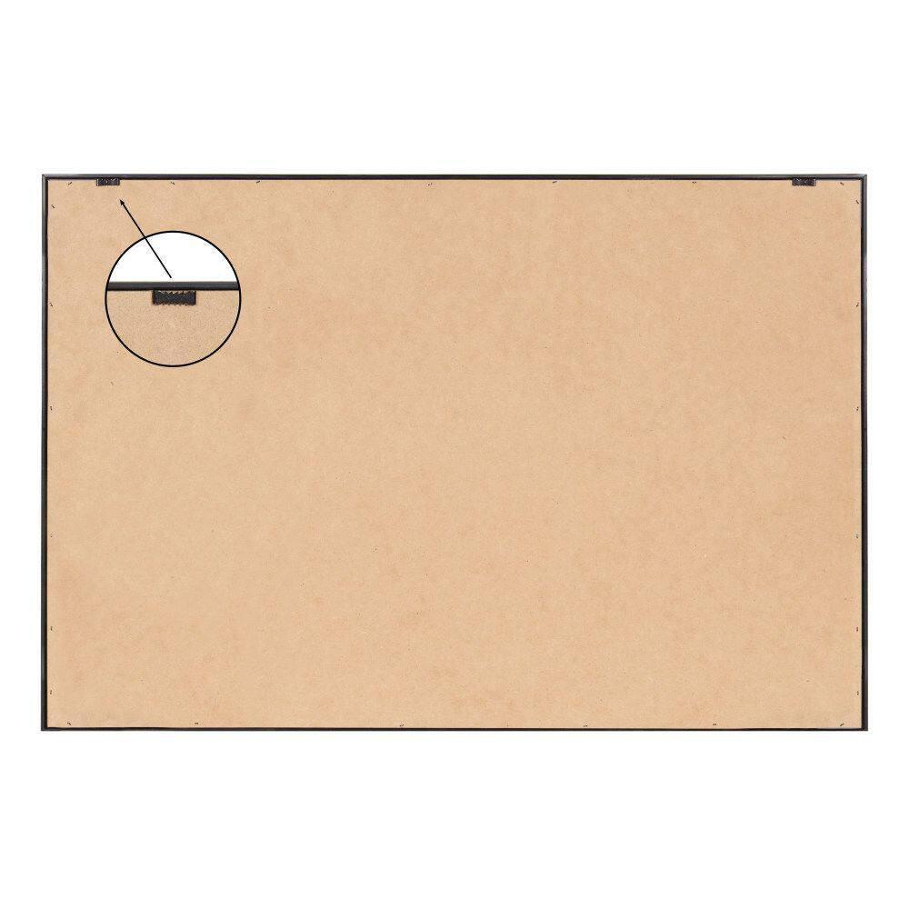 Kate and Laurel Sylvie Hey Dude Highland Cow Color Framed Canvas by The Creative Bunch Studio, 23x33, Gray