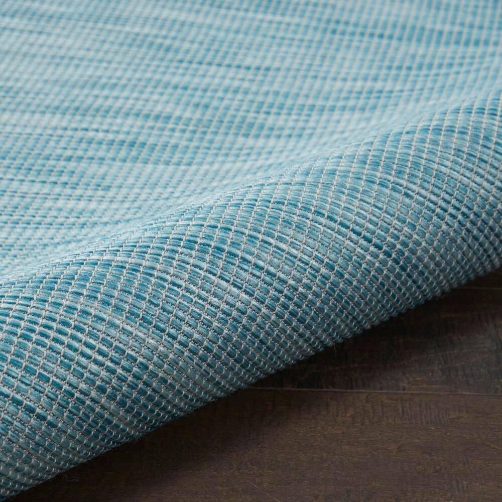 Nourison Positano POS01 Indoor/outdoor Area Rug - Aqua 5' x 7'
