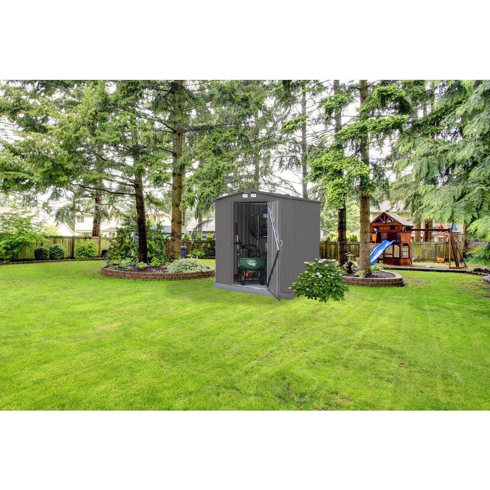 EZEE Shed 6 ft. W x 5 ft. D Metal Storage Shed