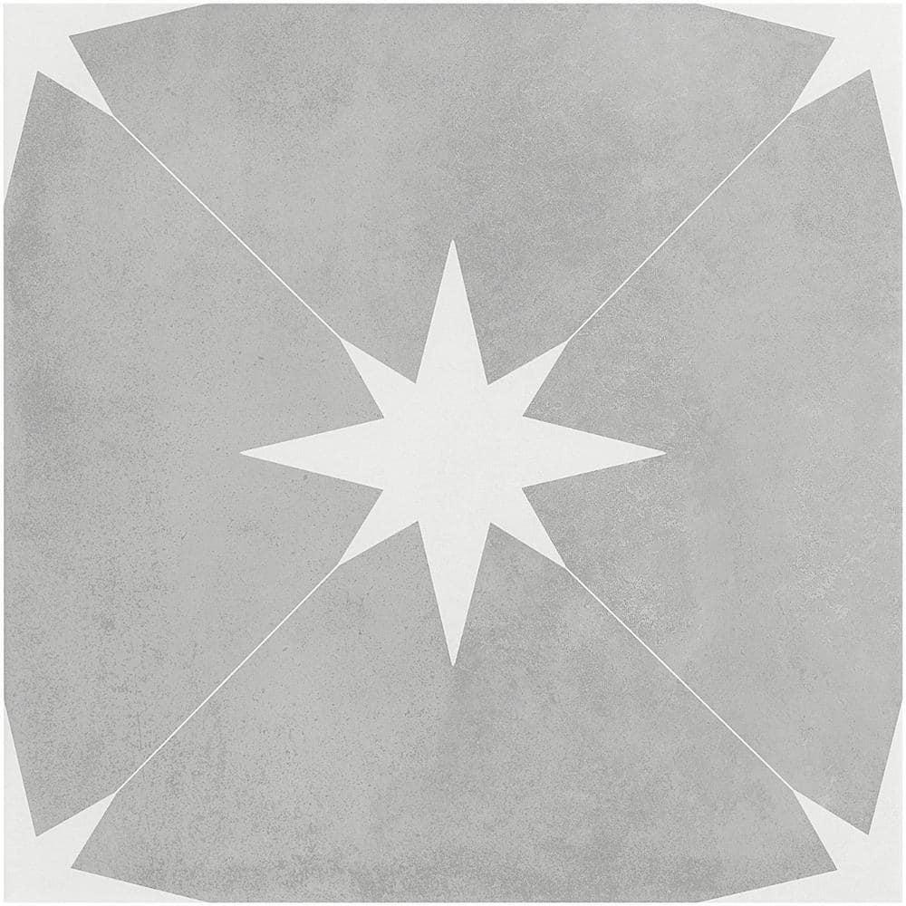 Polaris 9 in. x 9 in. Matte Porcelain Floor and Wall Tile (10.76 Sq. Ft. / Case)