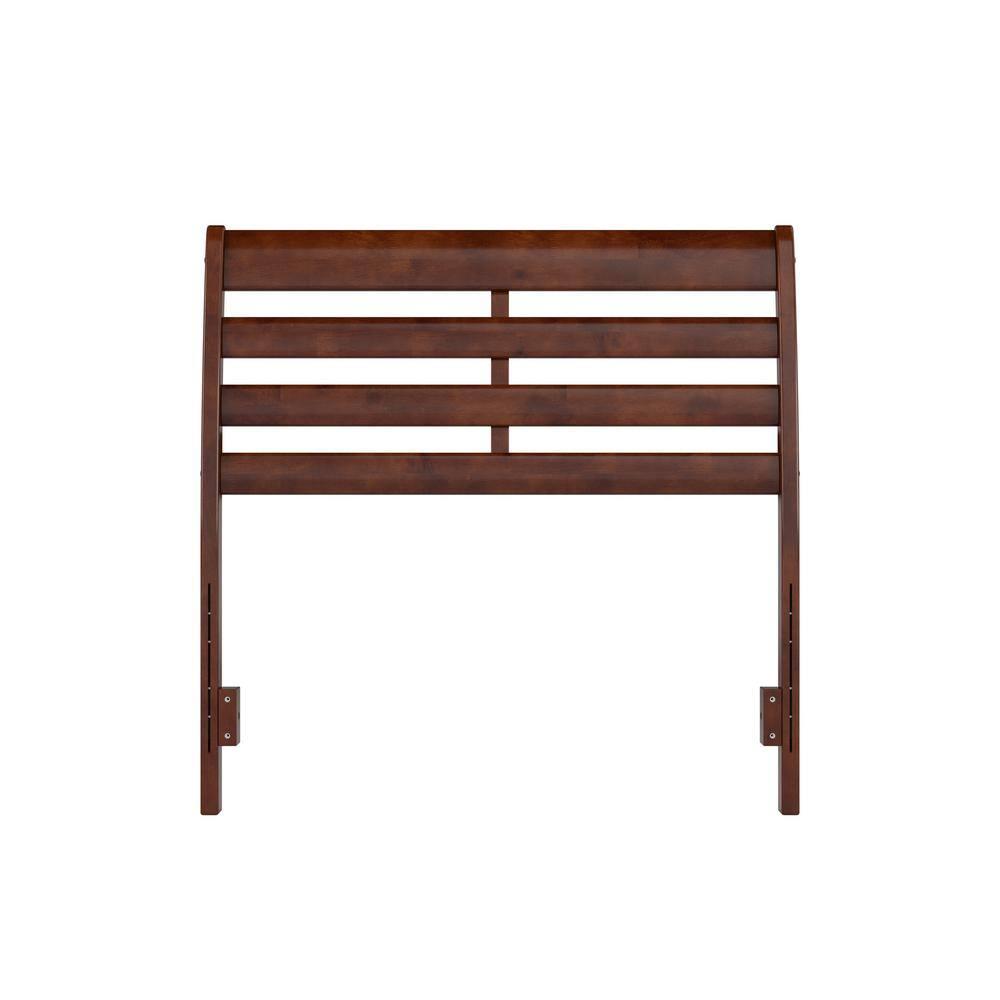AFI Furnishings Savannah Twin Solid Wood Headboard with Attachable Charger in White