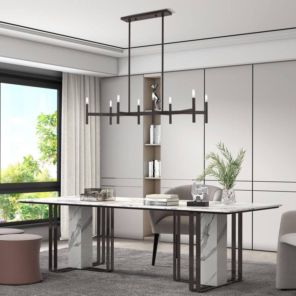 Livex Lighting Copenhagen 8 - Light Chandelier in  Bronze