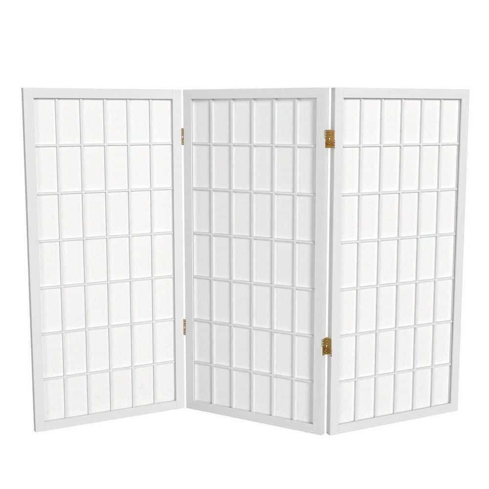 Mistana™ Alex 36.25'' H Solid Wood Folding Room Divider