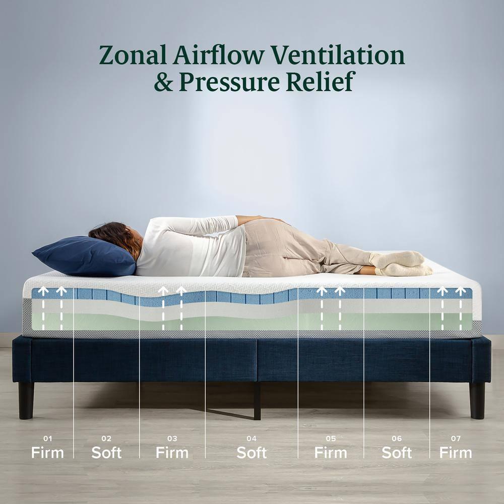 Zinus 12" Ultra Cooling Gel Memory Foam Mattress - Twin