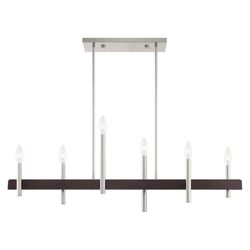 6 - Light Kitchen Island Chandelier