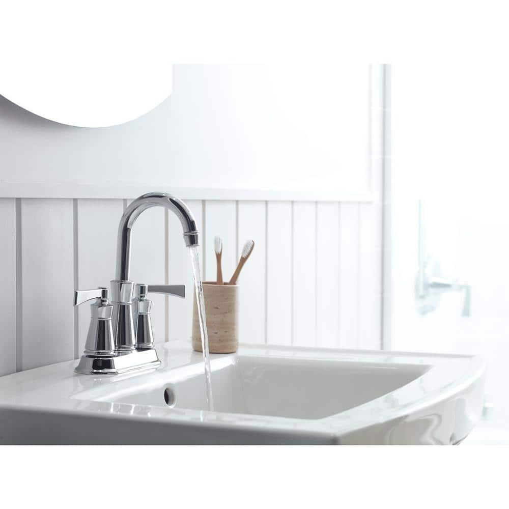 Archer® Vitreous China Rectangular Pedestal Bathroom Sink with Overflow