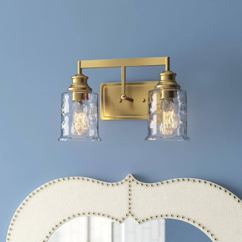 96302-BG-Designers Fountain-Drake - Two Light Bath Bar-Brushed Gold Finish