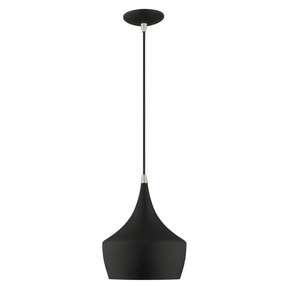 Schultz Single Light Metal Dimmable Pendant