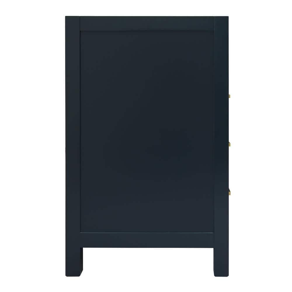 Ariel A067d-Bc Cambridge 66" Double Free Standing Vanity Cabinet Only - Blue