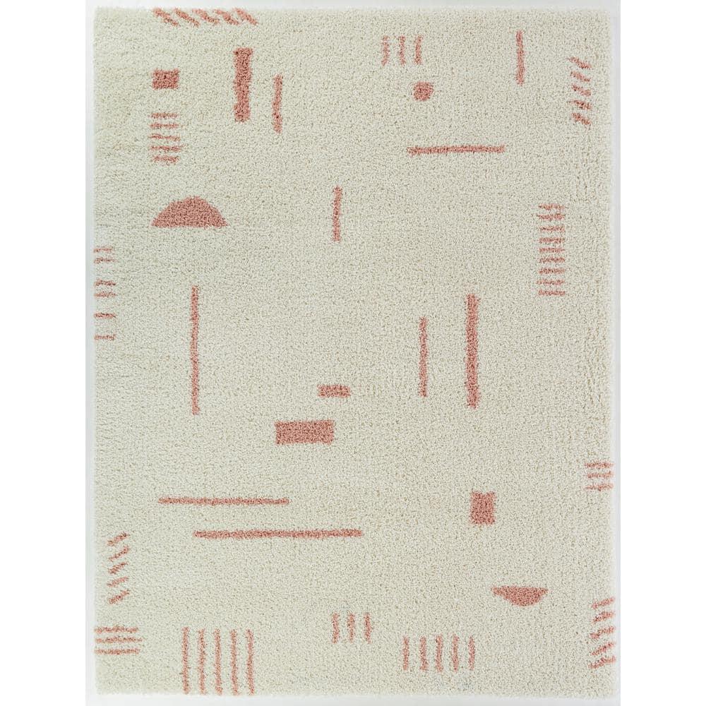 Morin White/Pink Rug