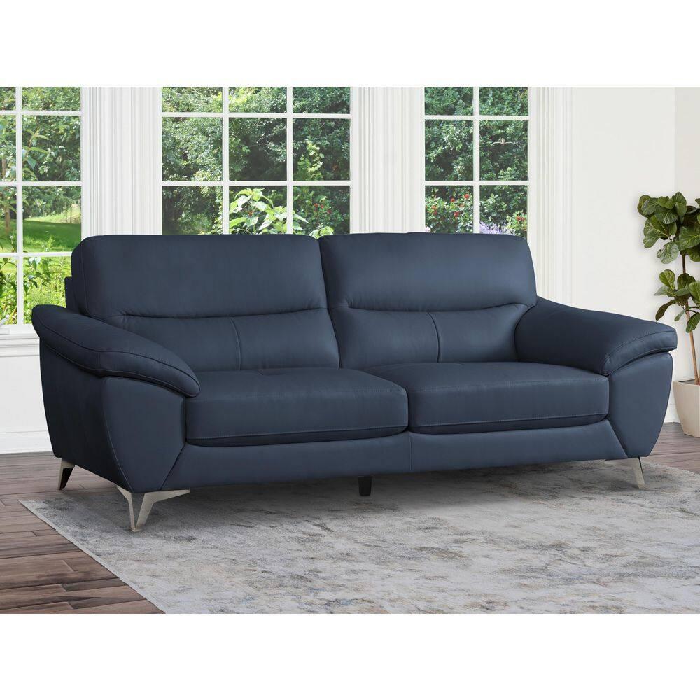 Valier Top Grain Leather Sofa - Abbyson Living