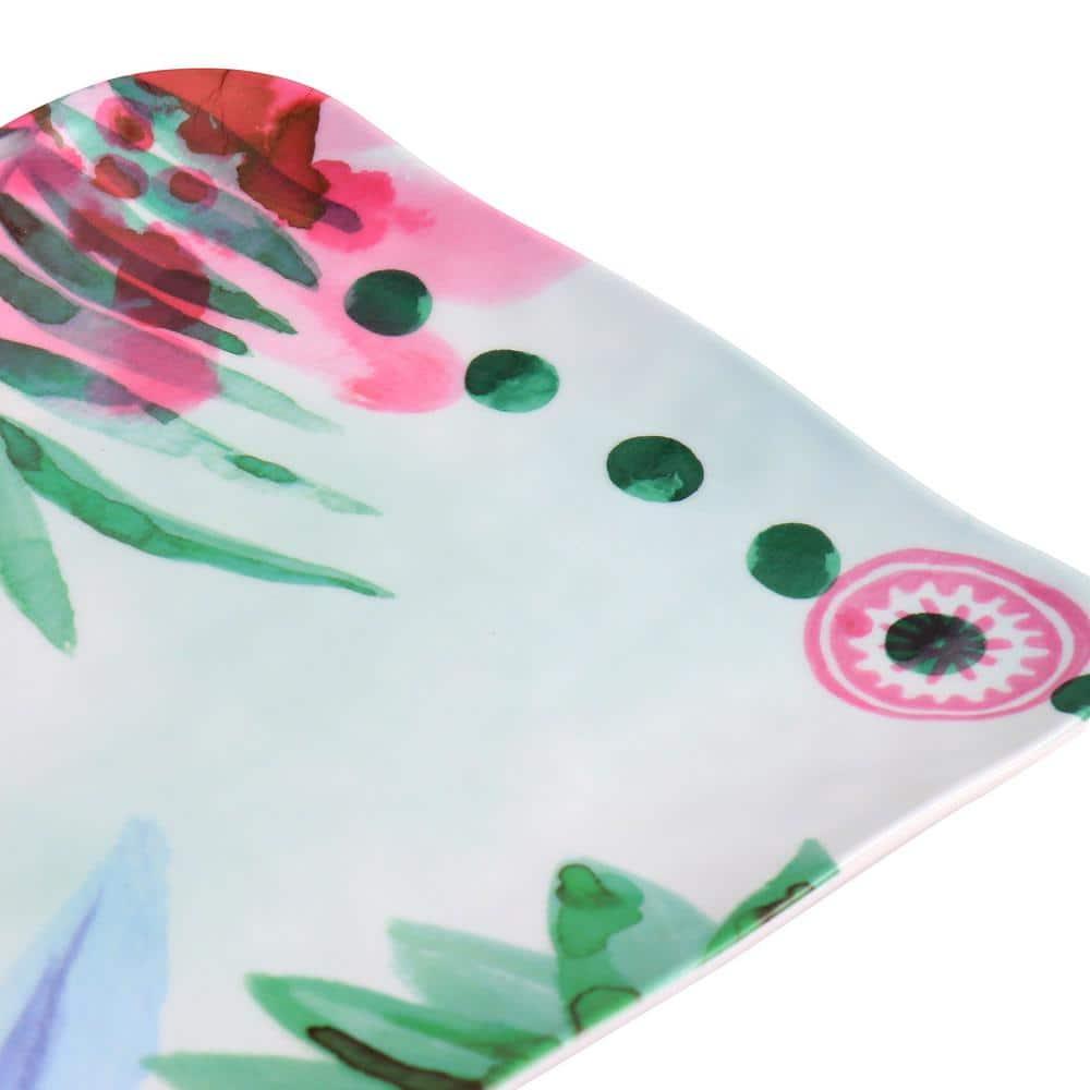 Spice by Tia Mowry Spice By Tia Mowry Cinnamon Twist 2 Piece Melamine Serving Tray Set In Multi