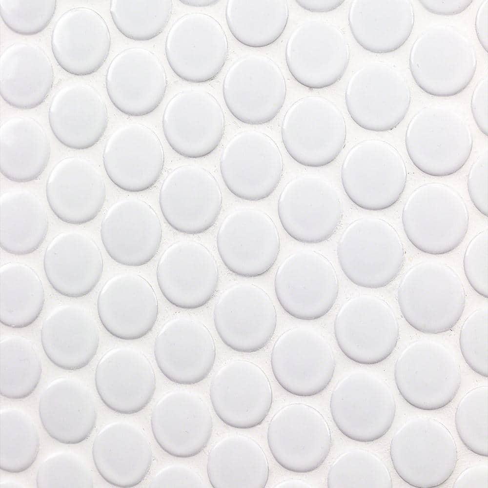 Zen 12.32'' W x 12.99'' L Ceramic Penny Round Mosaic Floor and Wall Tile (1.11 sq. ft./ each)