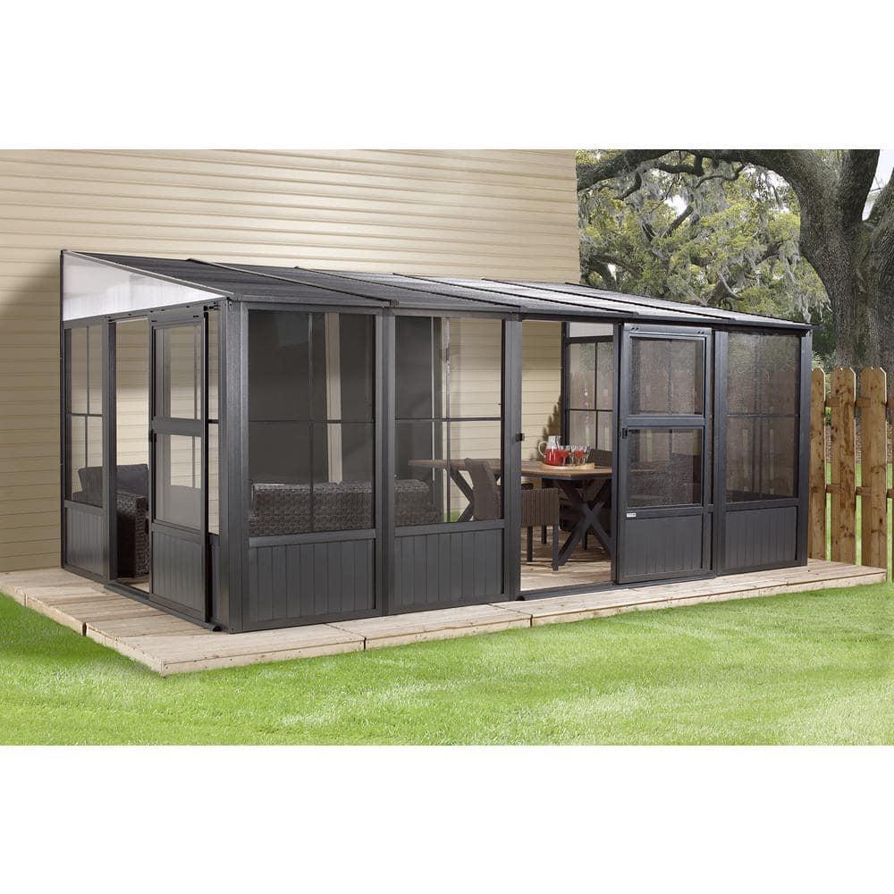 Sojag Charleston 16 Ft. W x 10 Ft. D Aluminum Patio Gazebo