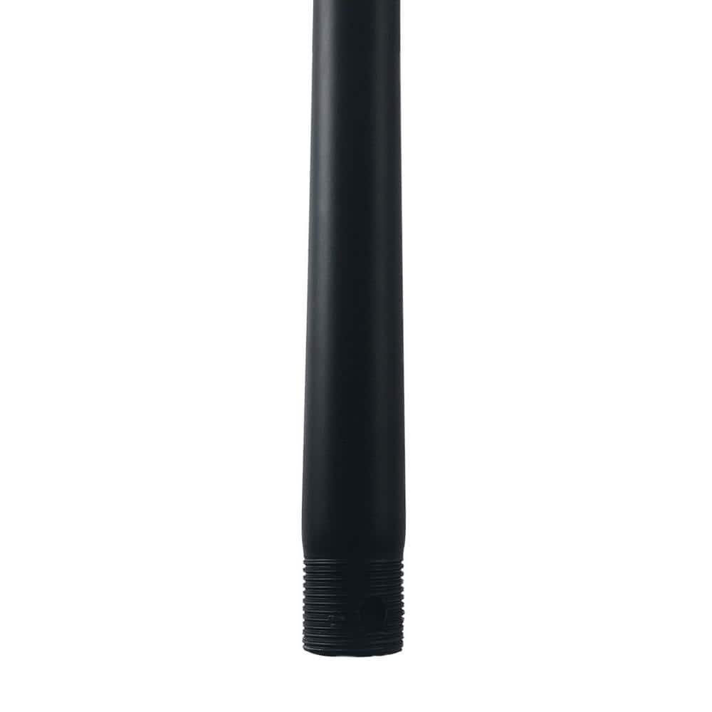 48in Ceiling Fan Extension Downrod in Matte Black