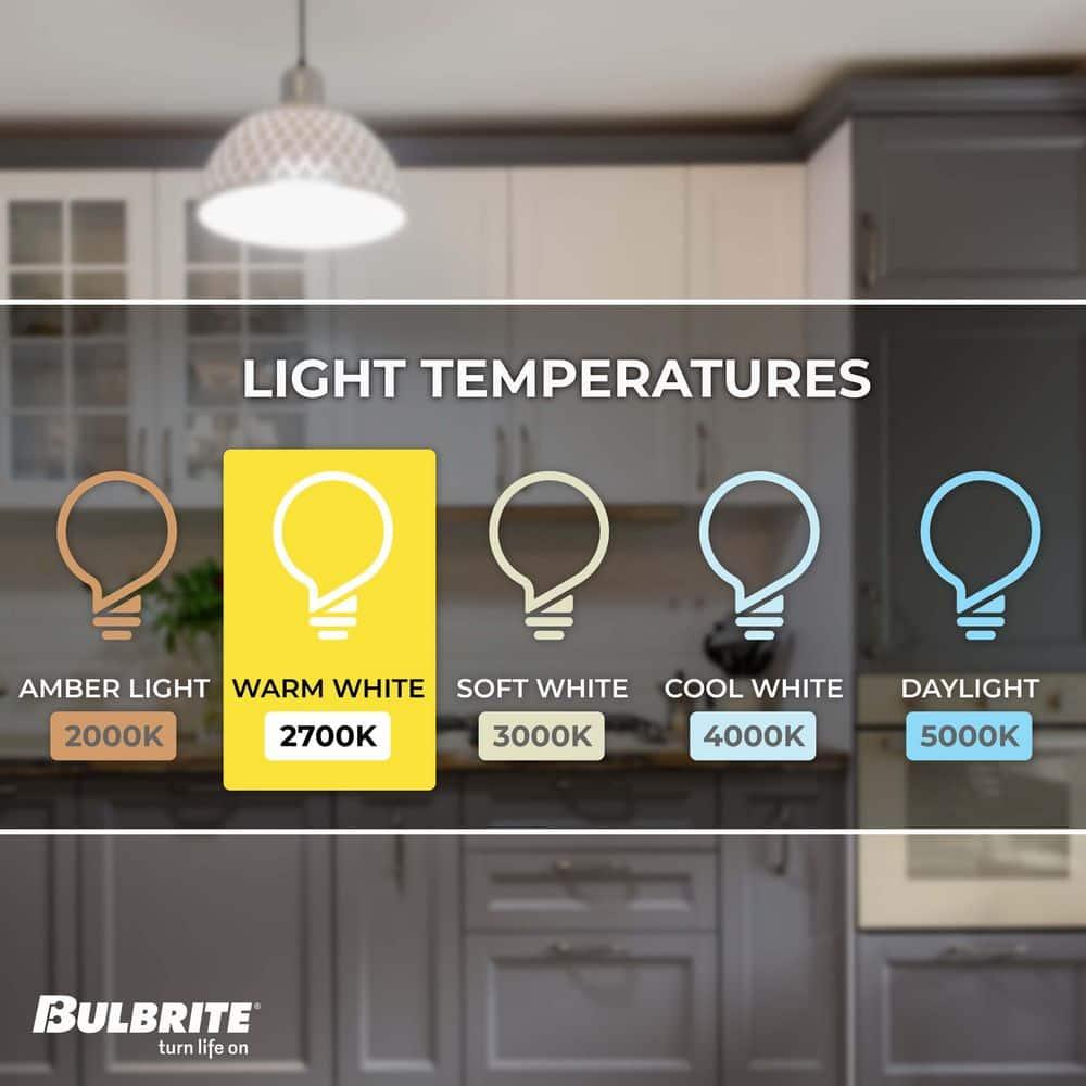 Bulbrite 862154 Pack Of (6) 0.7 Watt S14 Medium (E26) Led Bulbs - Clear