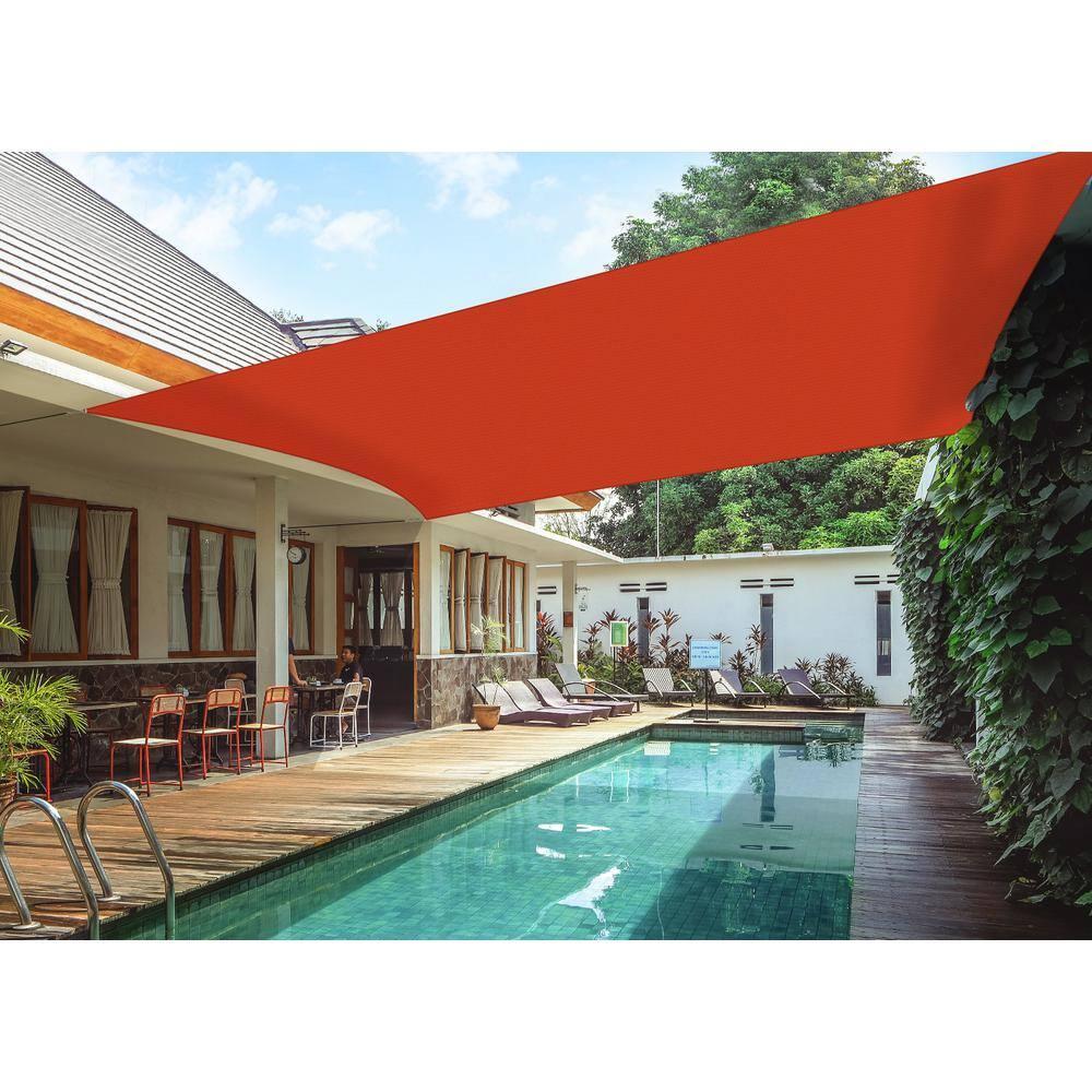 Colourtree Customize Waterproof 14' x 14' Square Sun Shade Sail