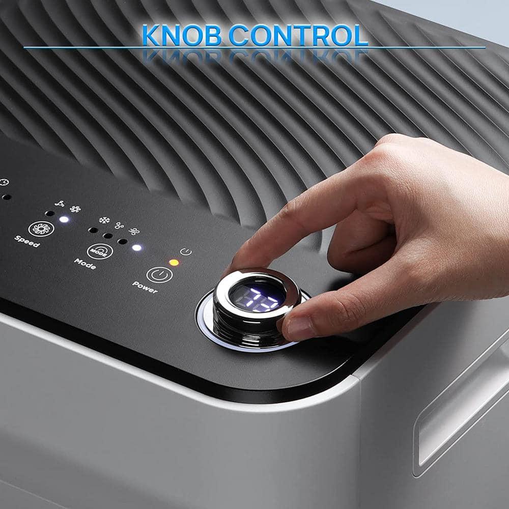 TURBRO TURBRO Portable Air Conditioner, Dehumidifier and Fan, 3-in-1 Floor AC Unit, Remote Included