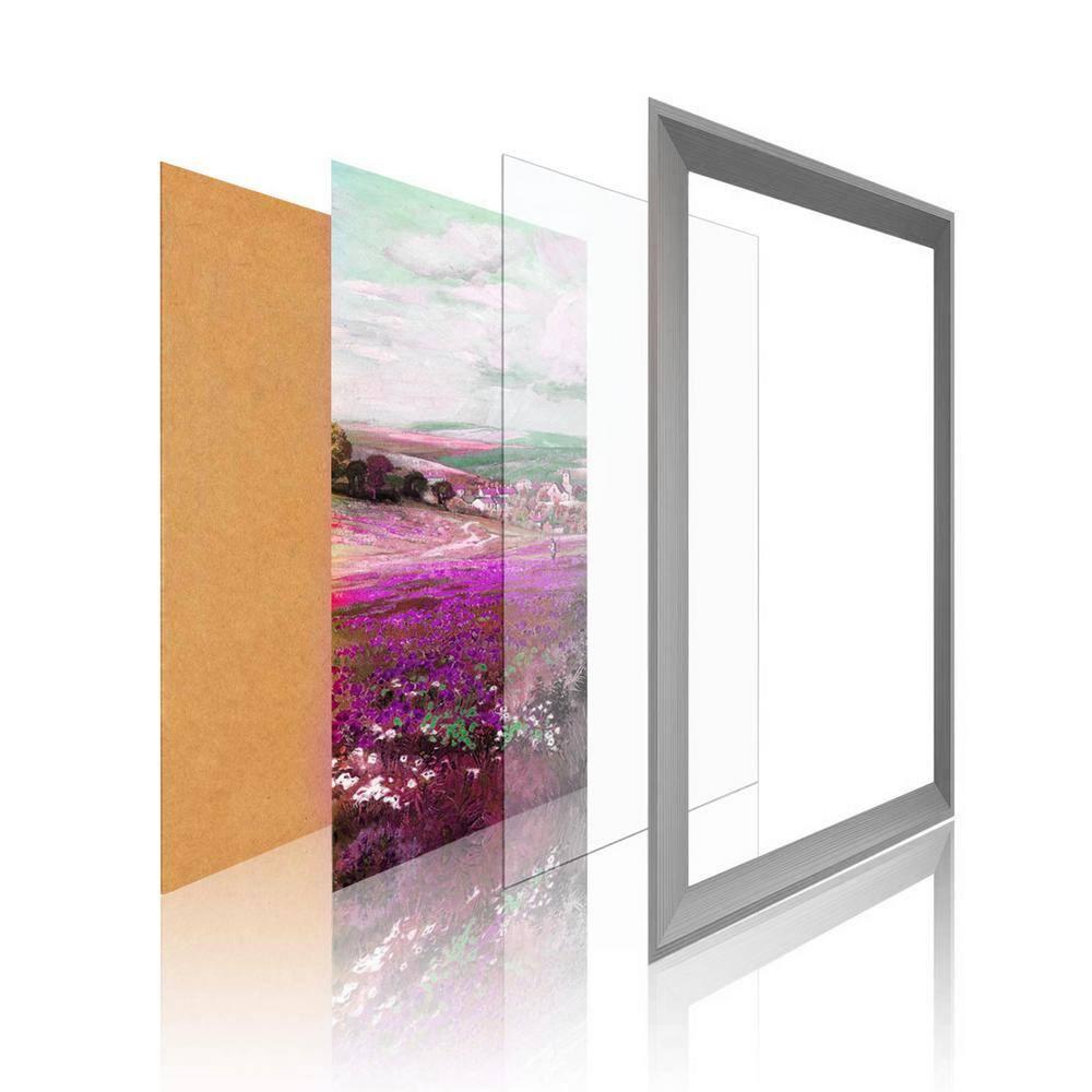 Fab Glass and Mirror Plastic PET Acrylic Plexiglass Sheet 12" x 12" with Protective Film, 1/4"(6mm) Thick Clear Panel for DIY Craft Projects, Picture Frame, Signs & Table Top (ACR6M12X12SQ)
