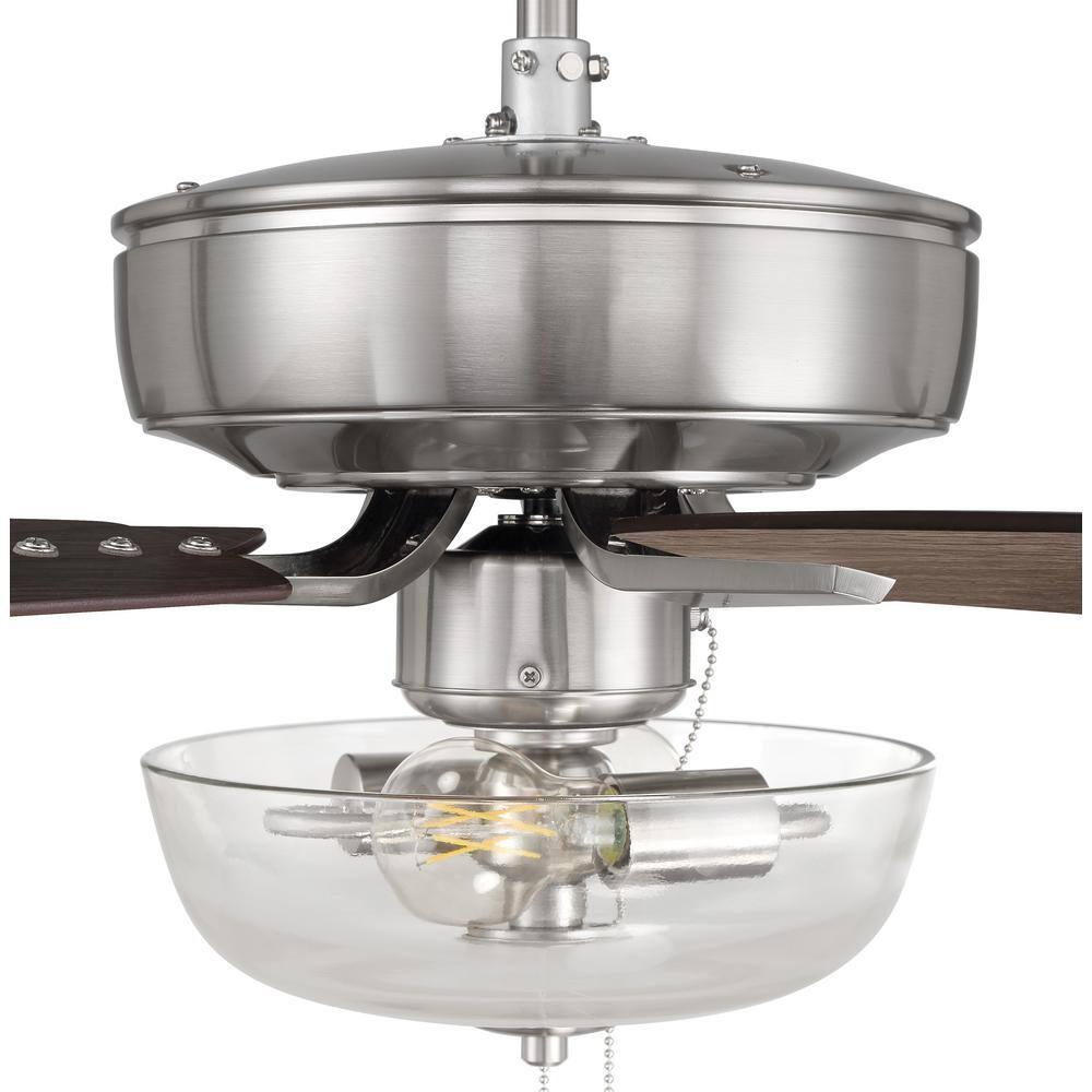 Pro Plus 101 Clear Bowl Light Kit 52'' Ceiling Fan with Light Kit