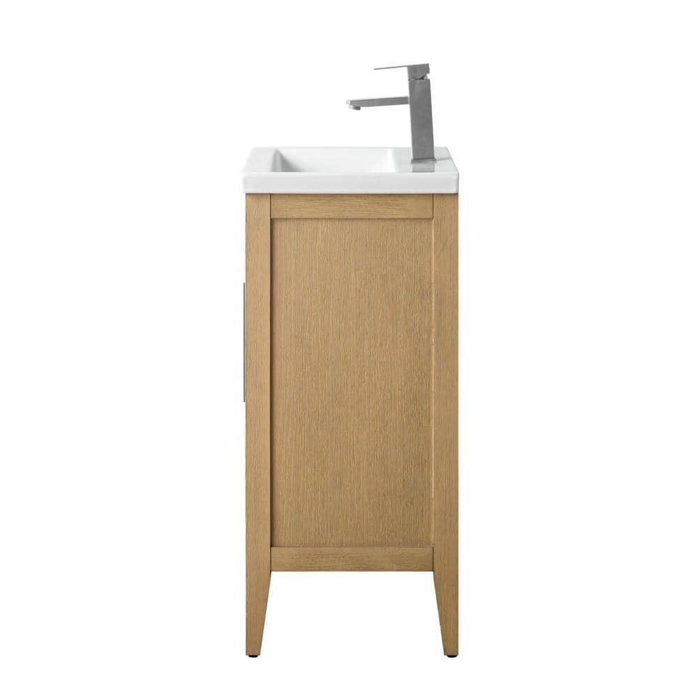 20'' Single Bathroom Vanity with Ceramic Top