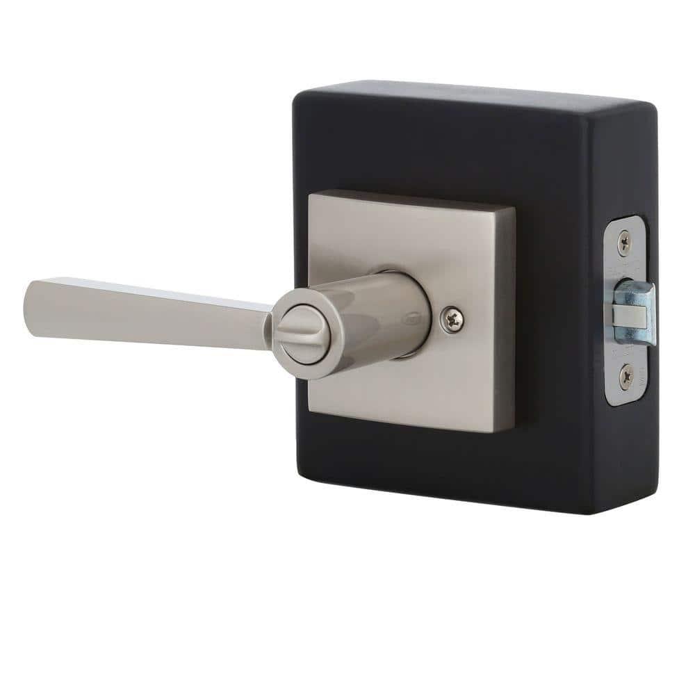 Baldwin Spyglass Bed/Bath Lever in SN