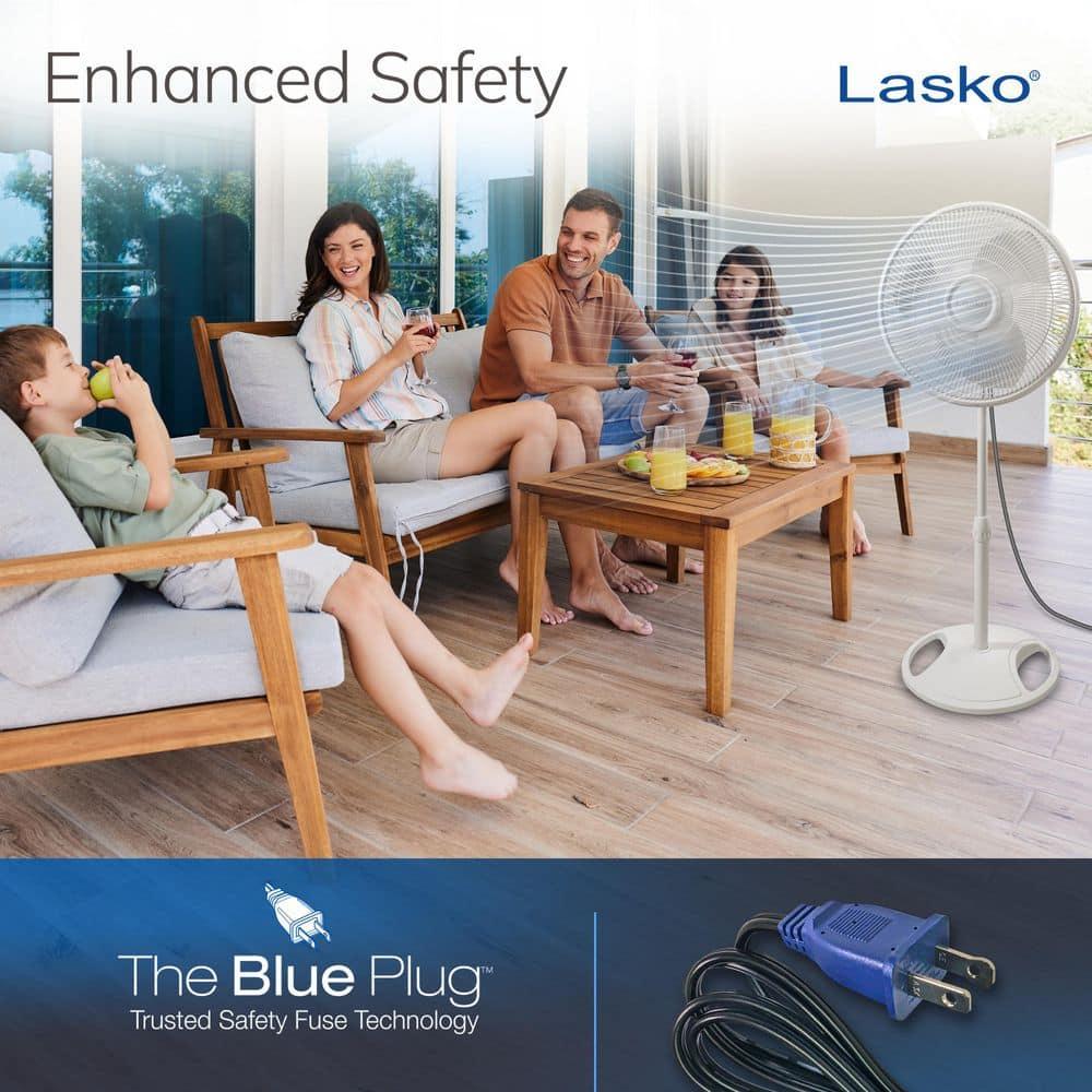 Lasko 16" Oscillating Standing Fan