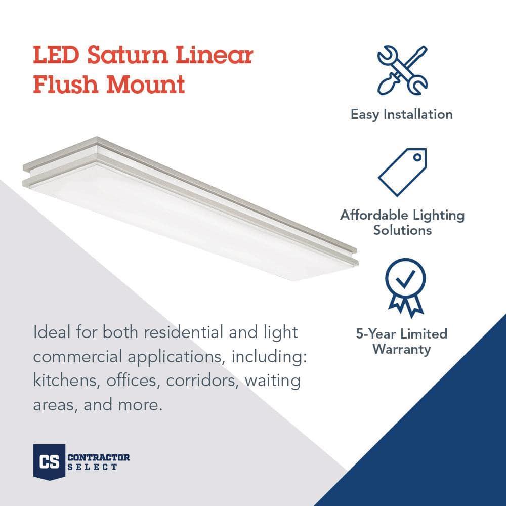 Lithonia Lighting - Saturn - 47.66 Inch 35W LED Linear Flush Mount