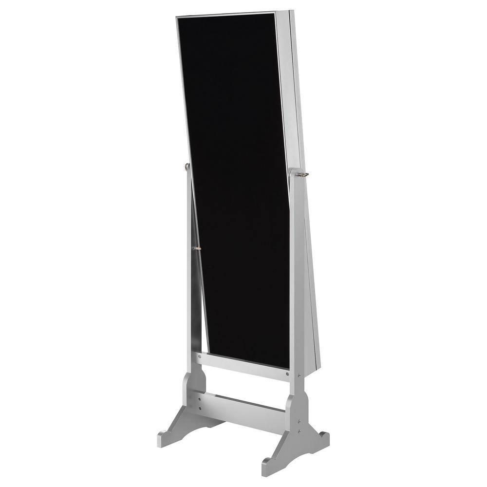 Jewelry Cheval Mirror Silver