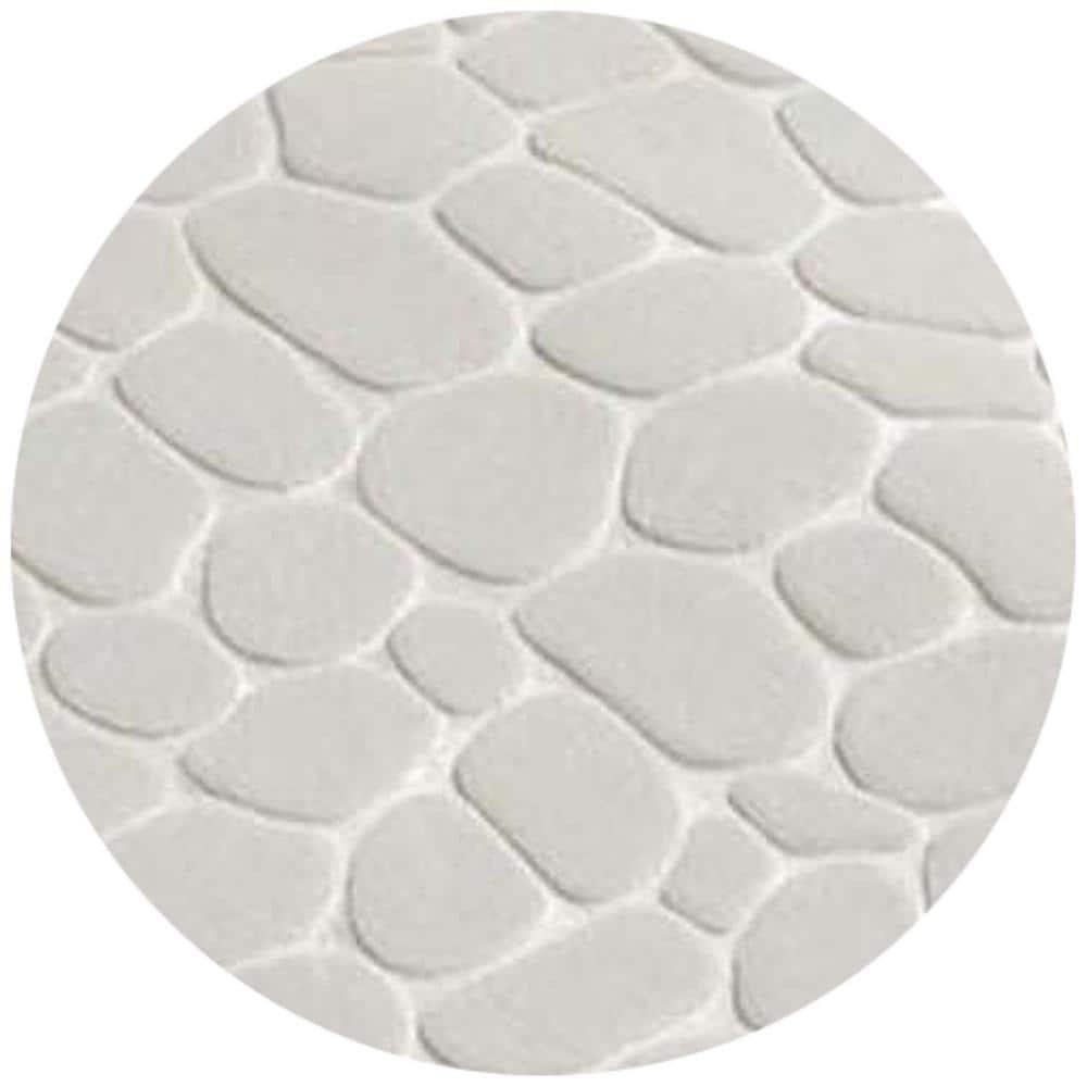 Evideco Pebble Runner Mat - Memory Foam - 48"L x 18"W for Kitchen, Bathroom and more