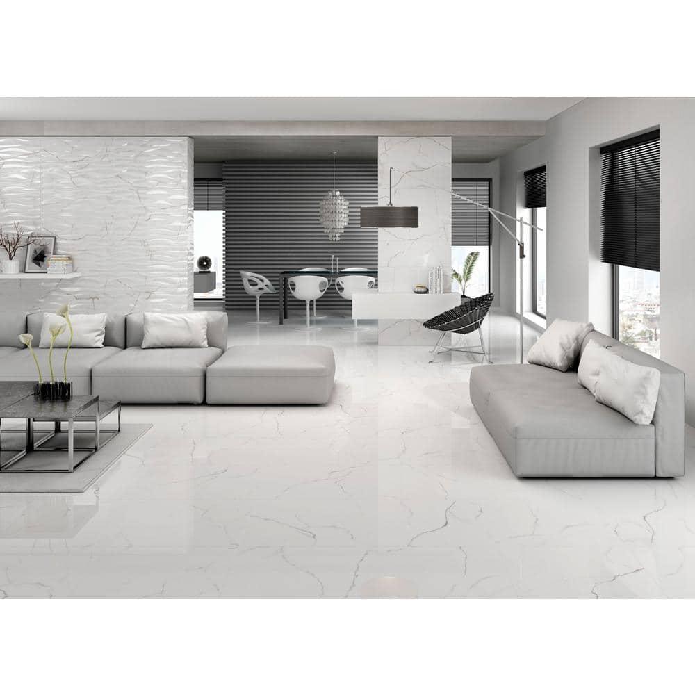 Emser Tile Sculpture Venato 12 in. x 24 in. Matte Porcelain Wall Tile (10.16 sq. ft./Case)