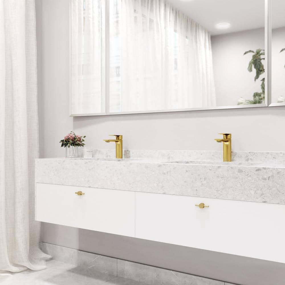Davidson 6" H Single Handle Single Hole Bathroom Faucet